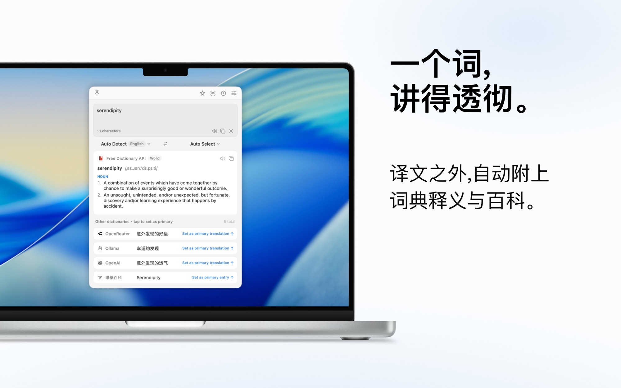macOS 上的 TransOne 偏好设置